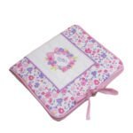 منظم المناديل المبللة وأدوات الطفل من اتيلييه بابي - زهور صغيرة (وردية)