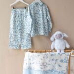 طقم بيجامة - قطعة من الفرح (أزرق)