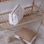 طقم حقيبة مع منظم أدوات الطفل من اتيلييه بابي - شرائط بيج