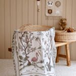 غطاء موسلين مزدوج الطبقات (قماط) - الربيع