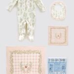 طقم من خمس  قطع من اتيلييه بابي - الفراولة