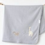 بطانية السفاري -اللون رصاصي