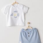 شورت و قميص ثيم البحر