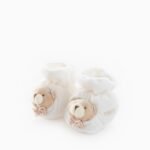 Newborn Bear Shoes - Beige