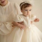 فستان بناتي راقي اورجانز