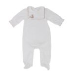 WHITE LONG SLEEVE WITH FEET