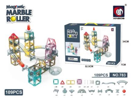 Magnatic marble poller-109 pcs