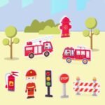 Magnatic Tiles Fire control _48 pcs - Image 3