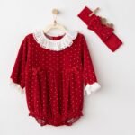 رومبر بناتي مع ربطه احمر