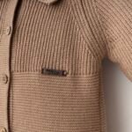 طقم تريكو ولادي (0-3) months بني - Image 2