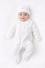 طقم بناتي ٥ قطع القياس 0-3 اشهر - Image 3