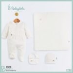 طقم مواليد بناتي ٤ قطع - Image 2