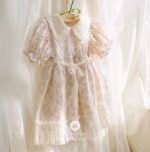 so romantic violet print and lace collar tutu baby dress (Arimcloset) - Image 10