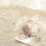 pure cream ribbon lace elastic hairband - Image 4