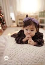 violet ribbon babyband - Image 3