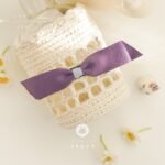 violet ribbon pin - Image 2
