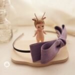 violet ribbon hairband - Image 3