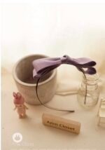violet ribbon hairband