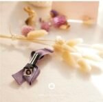 violet ribbon pin - Image 4