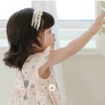 pure cream ribbon lace elastic hairband - Image 5