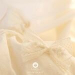 lace ribbon hair pin diamond flower