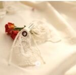 Big lace ribbon hair pin - Image 5