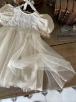 فستان من التور الناعم و الدانتيل - Image 5