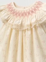 فستان بناتي 9-24 شهر mمع ربطة شعر - Image 2