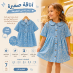 فستان بناتي اخضر - Image 5